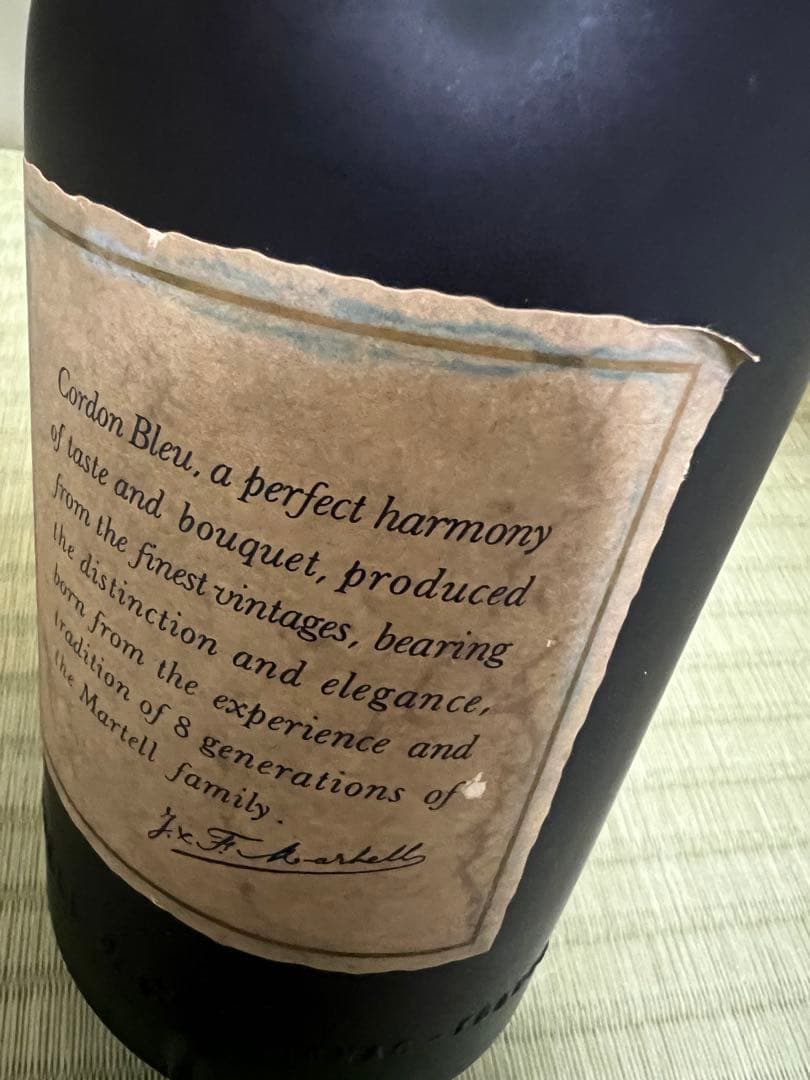 ★未開栓★希少 MARTELL コルドンブルー 旧グリーンボトル 700ml古酒