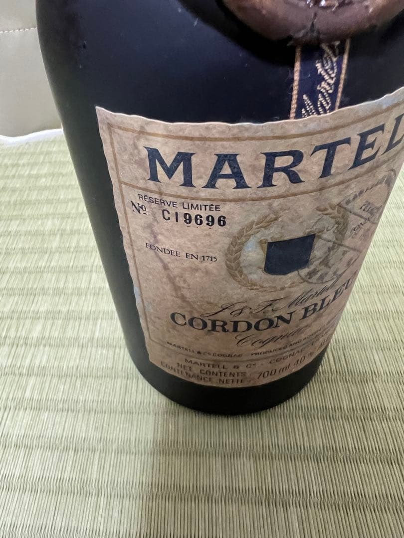 ★未開栓★希少 MARTELL コルドンブルー 旧グリーンボトル 700ml古酒