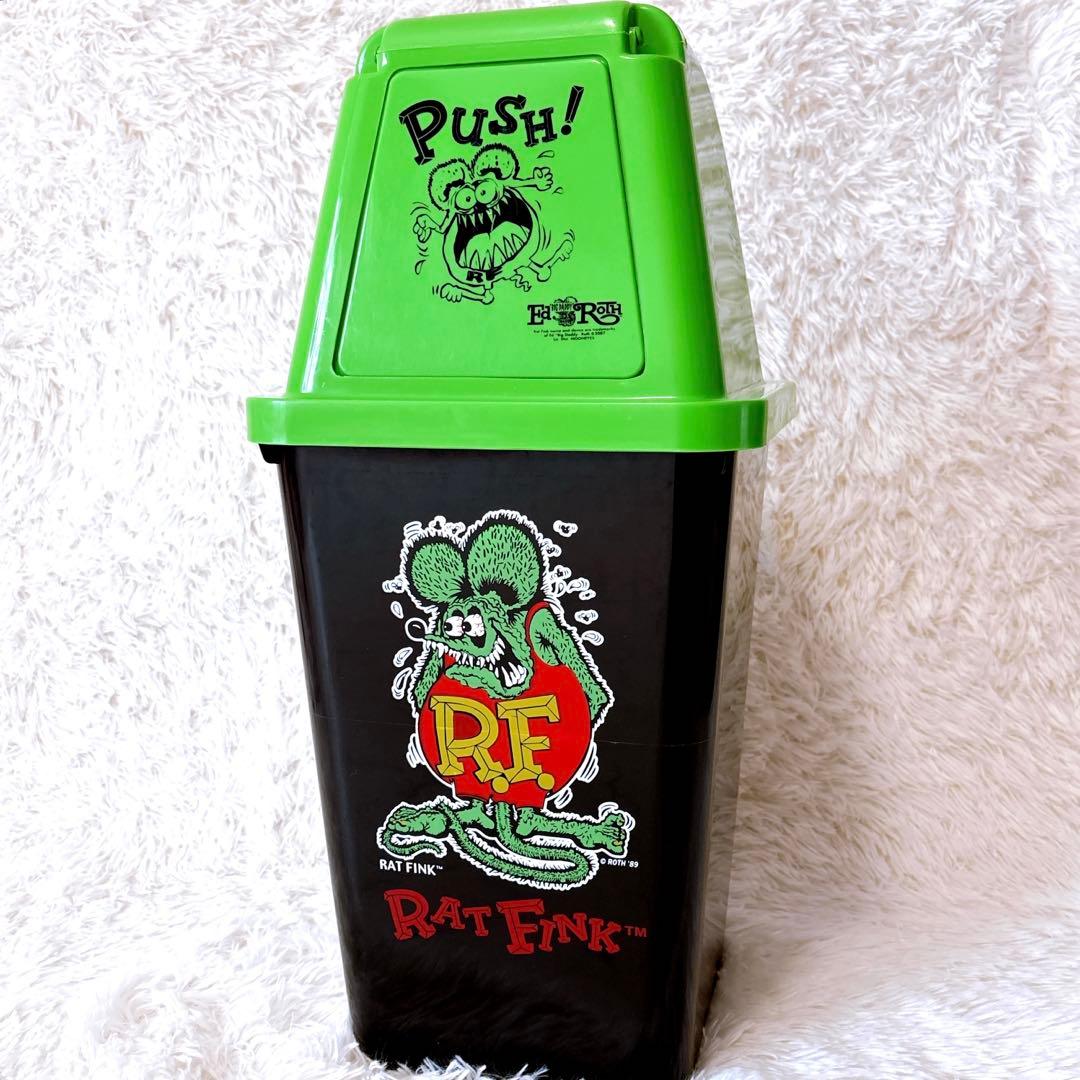 希少✨ Rat Fink ラットフィンク ダストボックス 大型 蓋ベビーラット