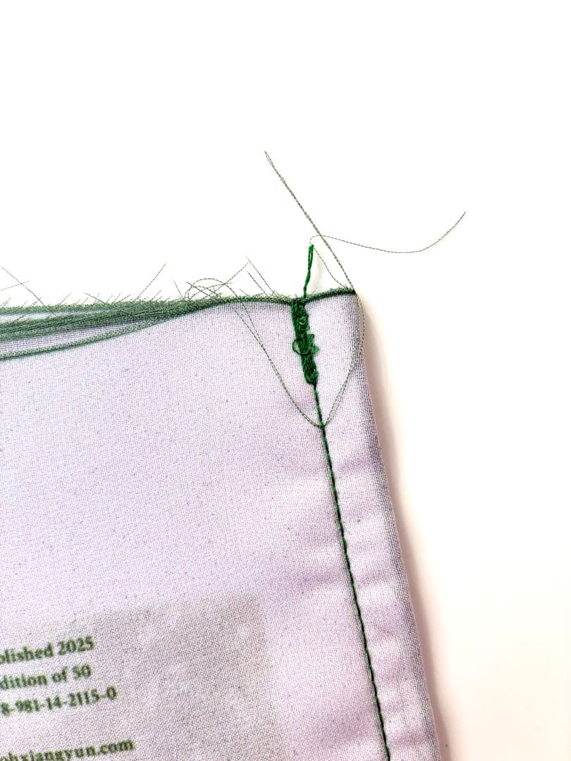 ZINE　Loh Xiang Yun　Organised scenery布写真集