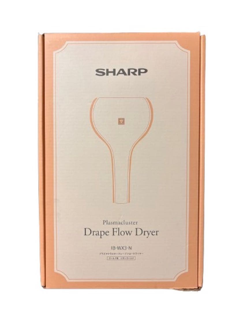 ヘアドライヤー SHARP Drape Flow Dryer IB-WX3-N