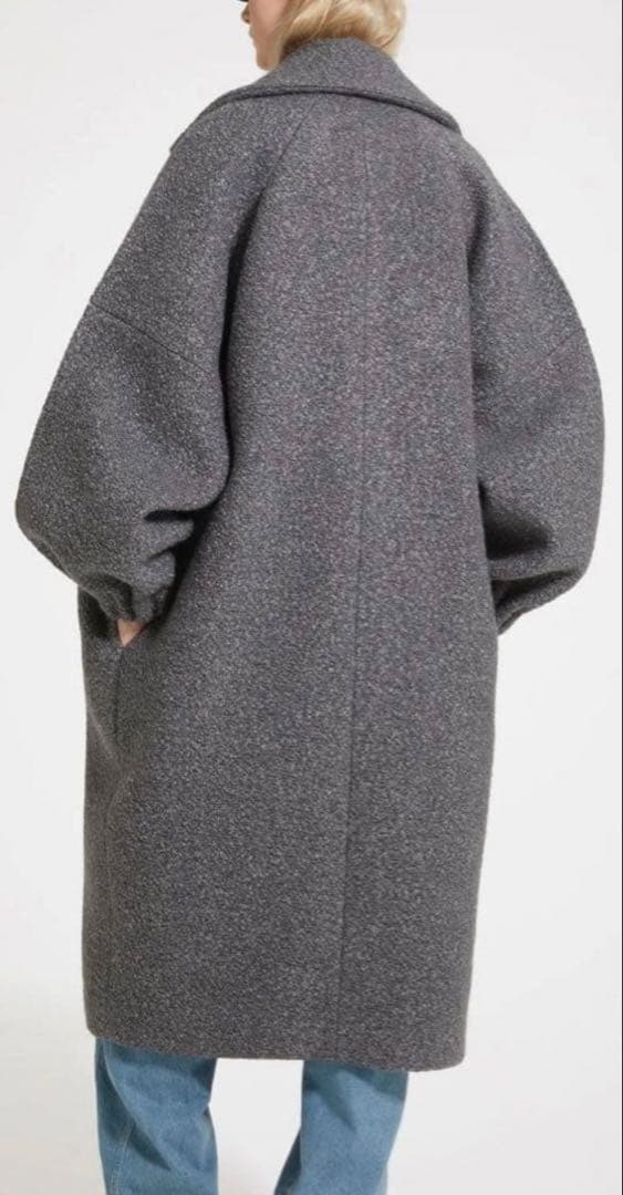 美品 定価31万 PATOU ブークレコクーン ロングコート