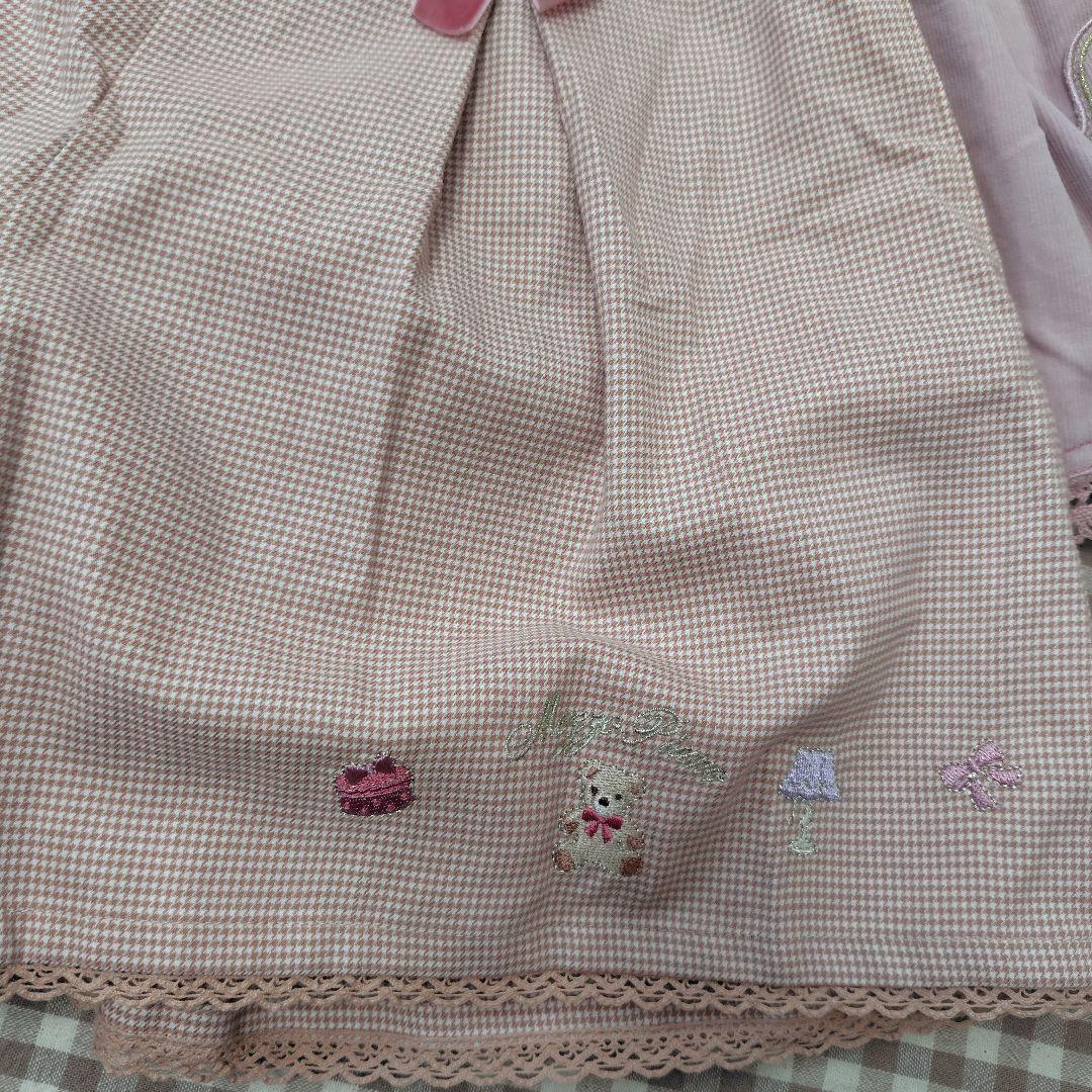 メゾピアノ　ジャンパスカート　キュロット