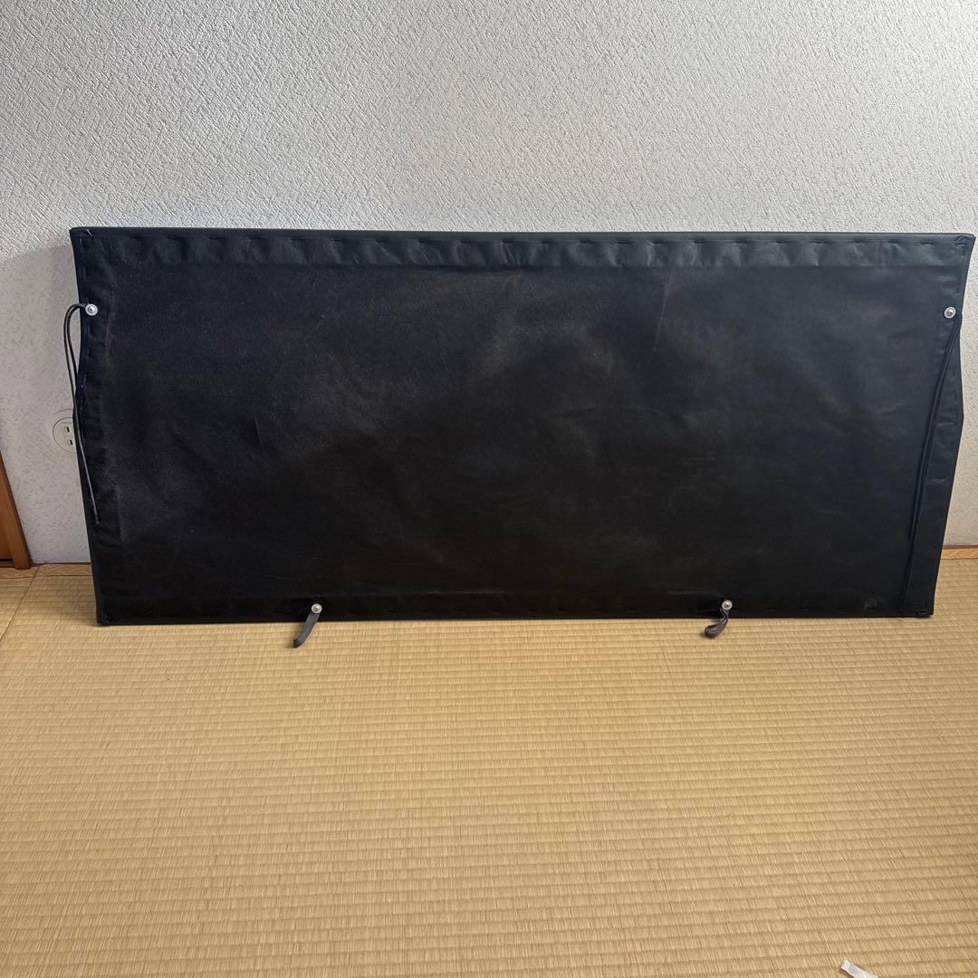 ハイエース　セカンドシート用フラットマット　バックパネル