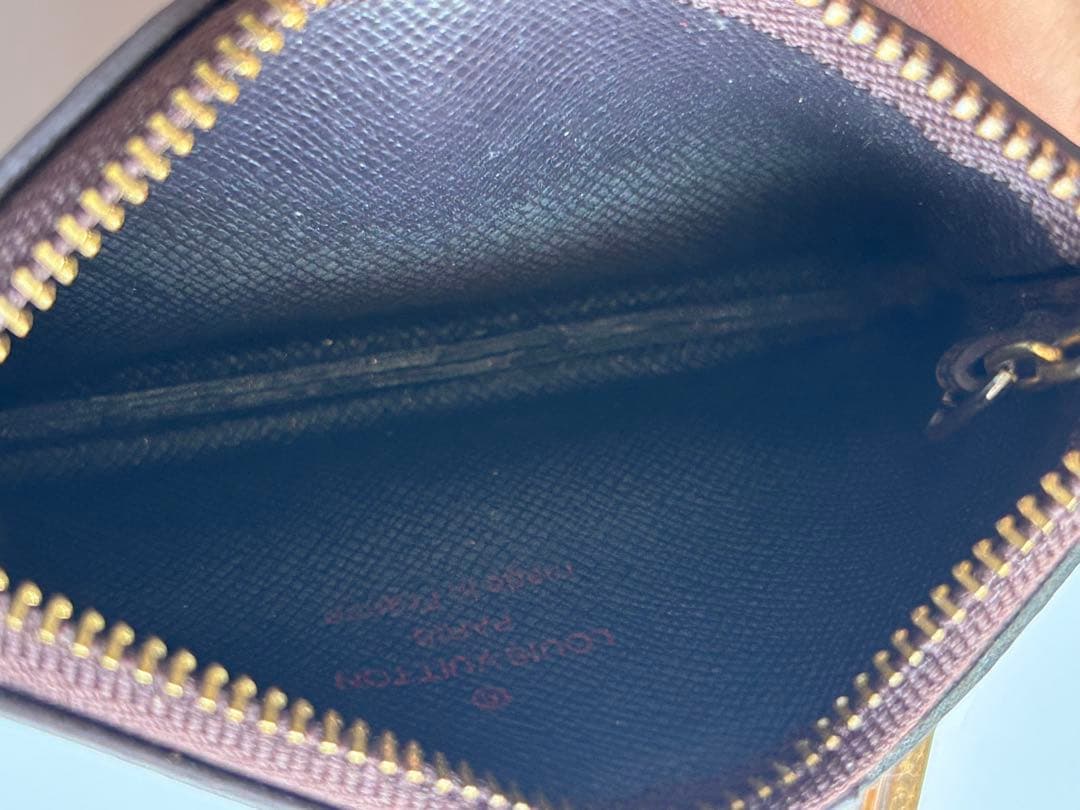 ルイヴィトン　ダミエ　財布　小銭入れ ケース　ポシェットクレ