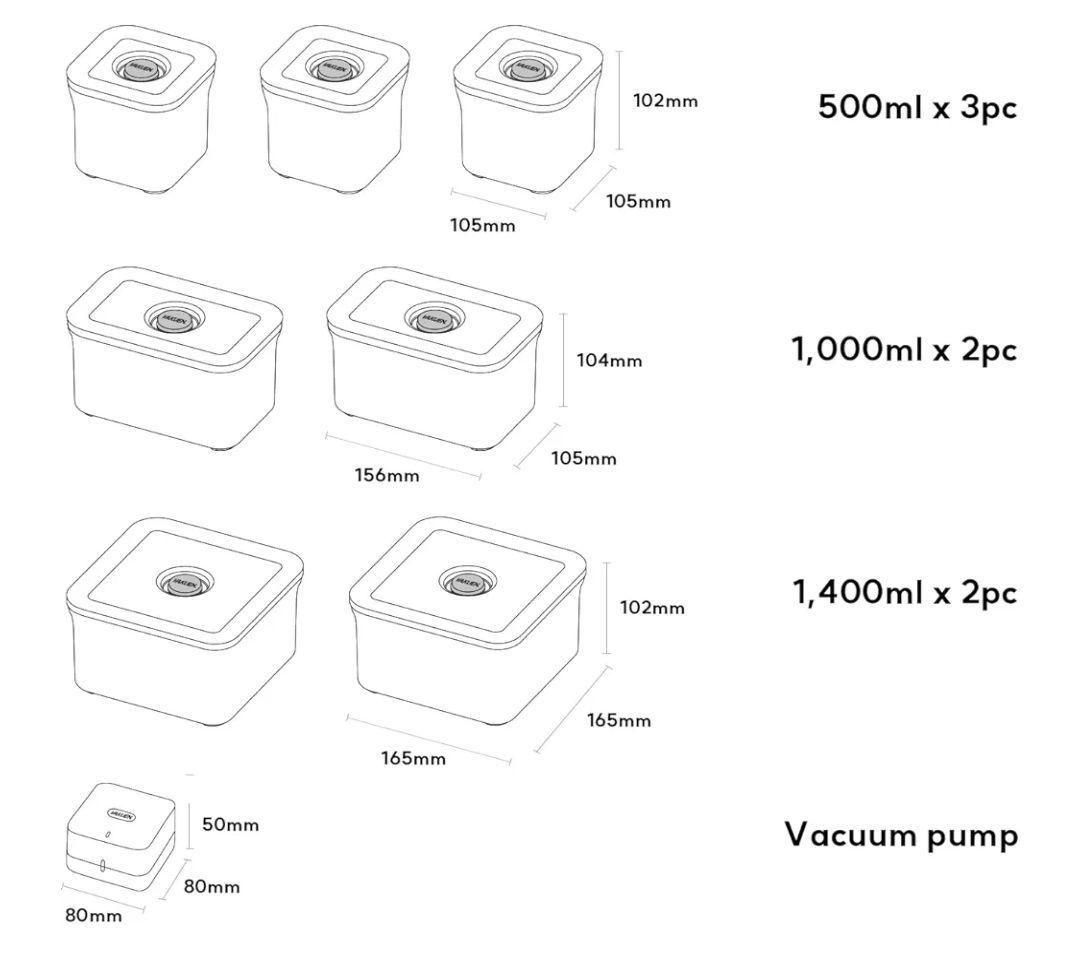VAKUEN 8点セット