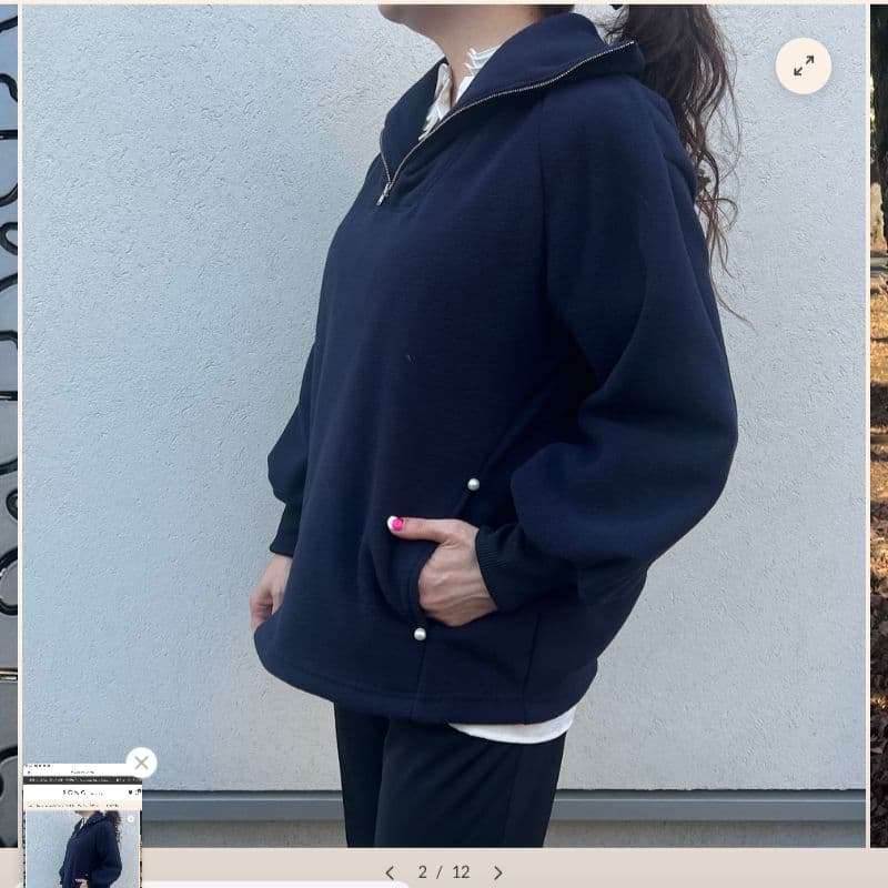 sono Limited　ノーブルフリースプルオーバー