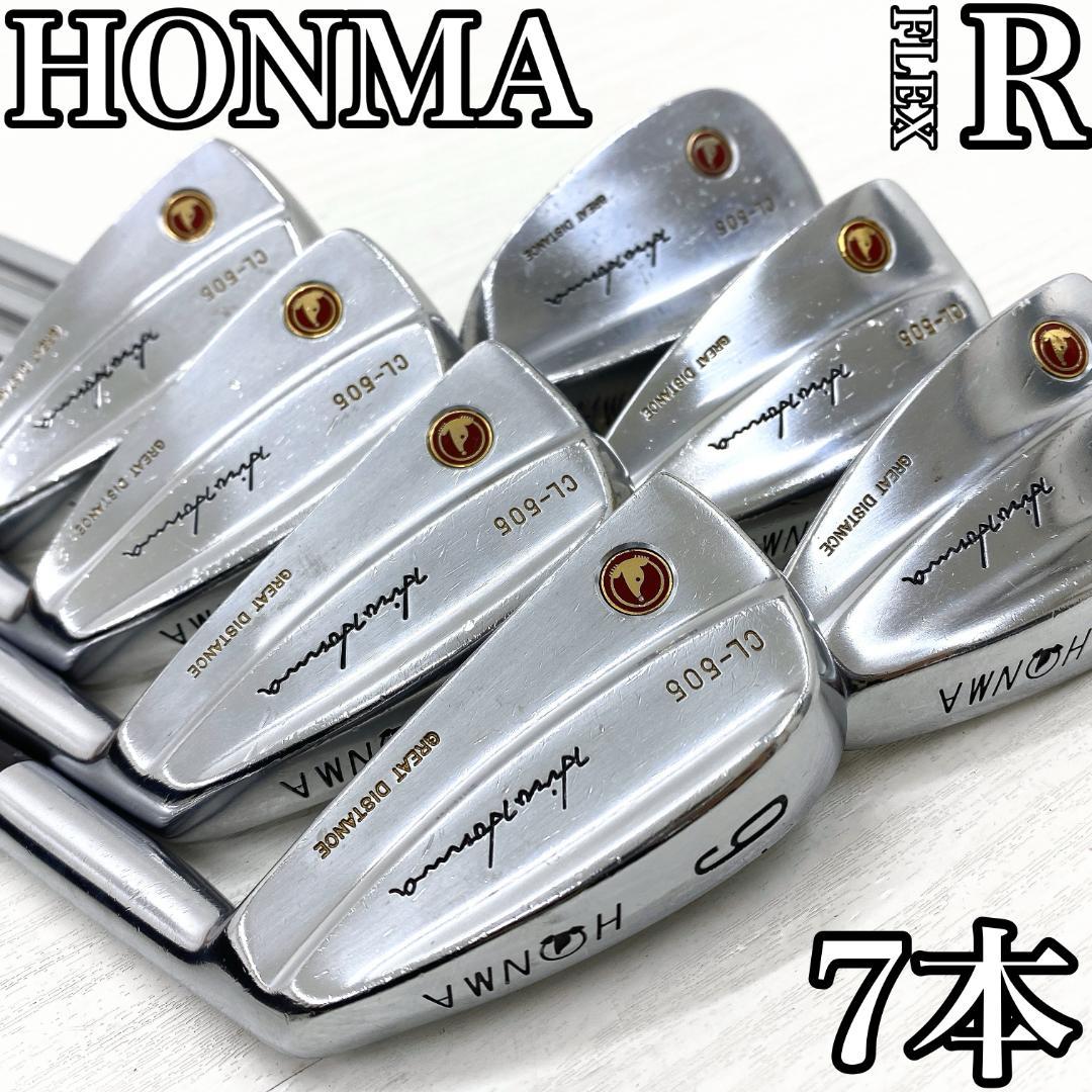 HONMA CL-505 ホンマ マッスルバック アイアンセット メンズ 7本