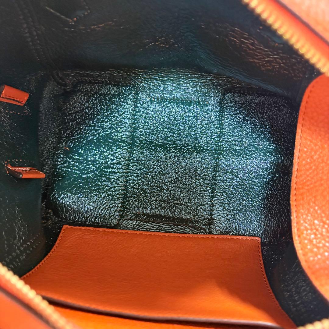 TORYBURCH オレンジ ショルダーバッグ　ハンドバッグ　2way