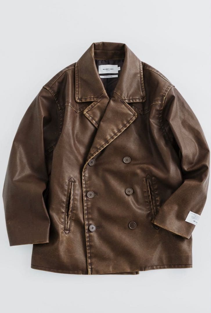 niko and... レザーコート　カラー完売品