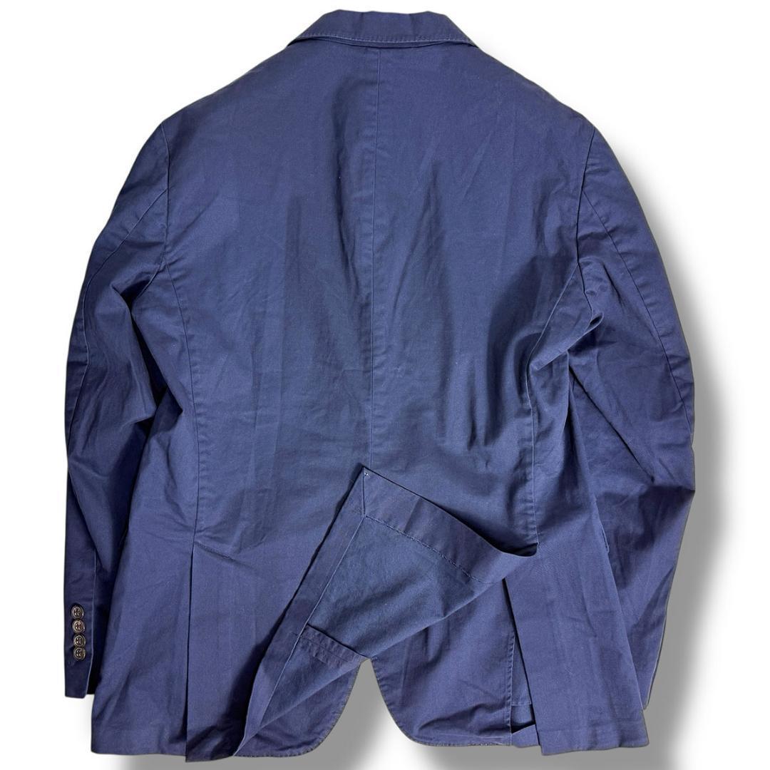 J6403 新品 ポロラルフローレン アンコンストラクテッドジャケット 紺40R