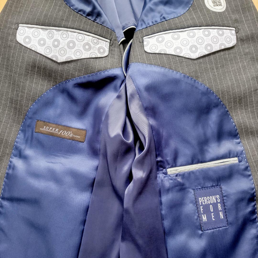 【ロレック】Persons for Men スーツ + ストライプシャツ