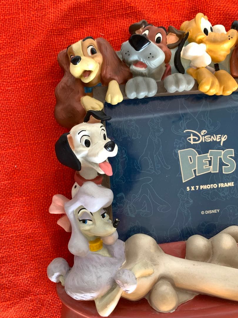 極レア☆ディズニー ドッグキャラクター 5x7 フォトフレーム