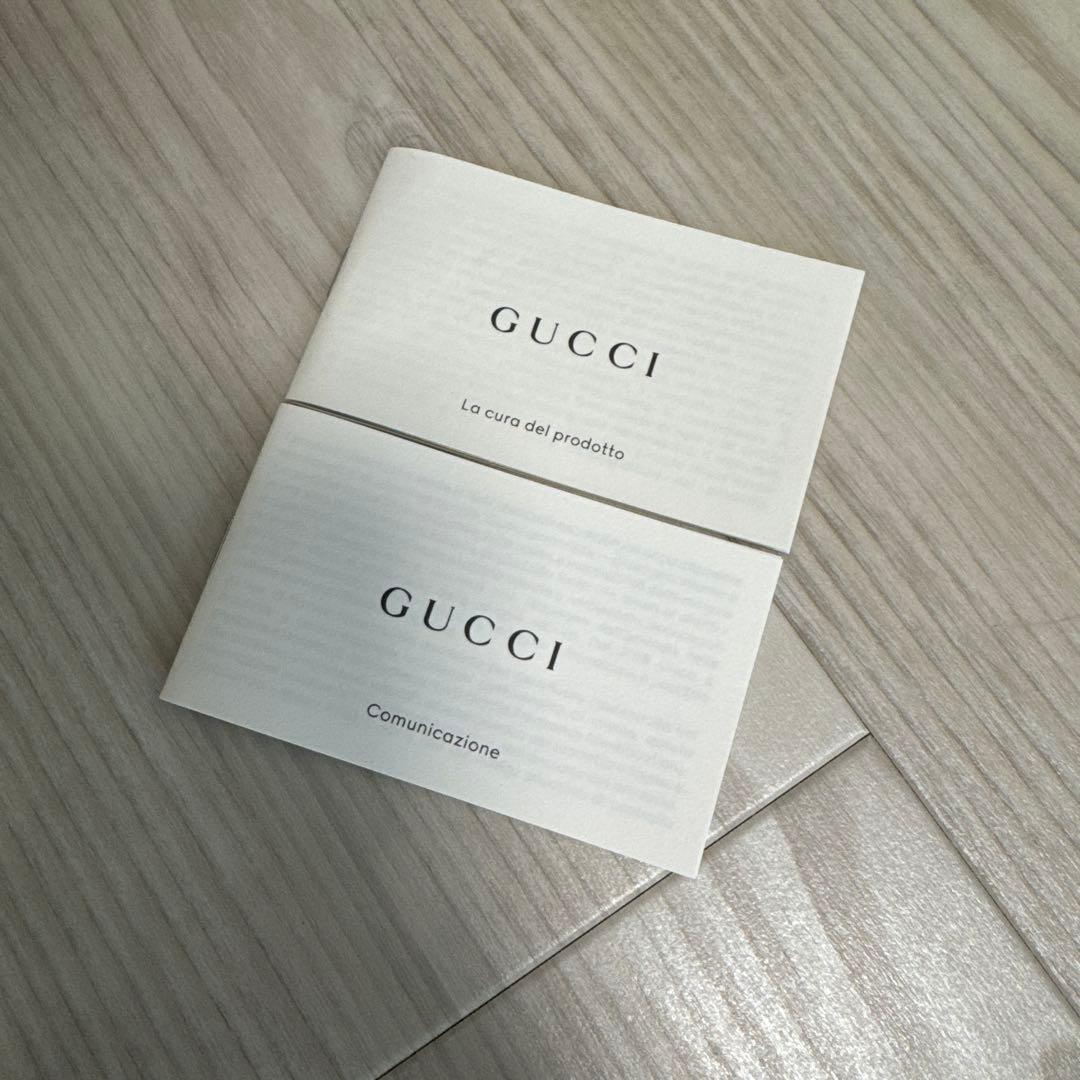 Gucci ブラック レザー キーケース