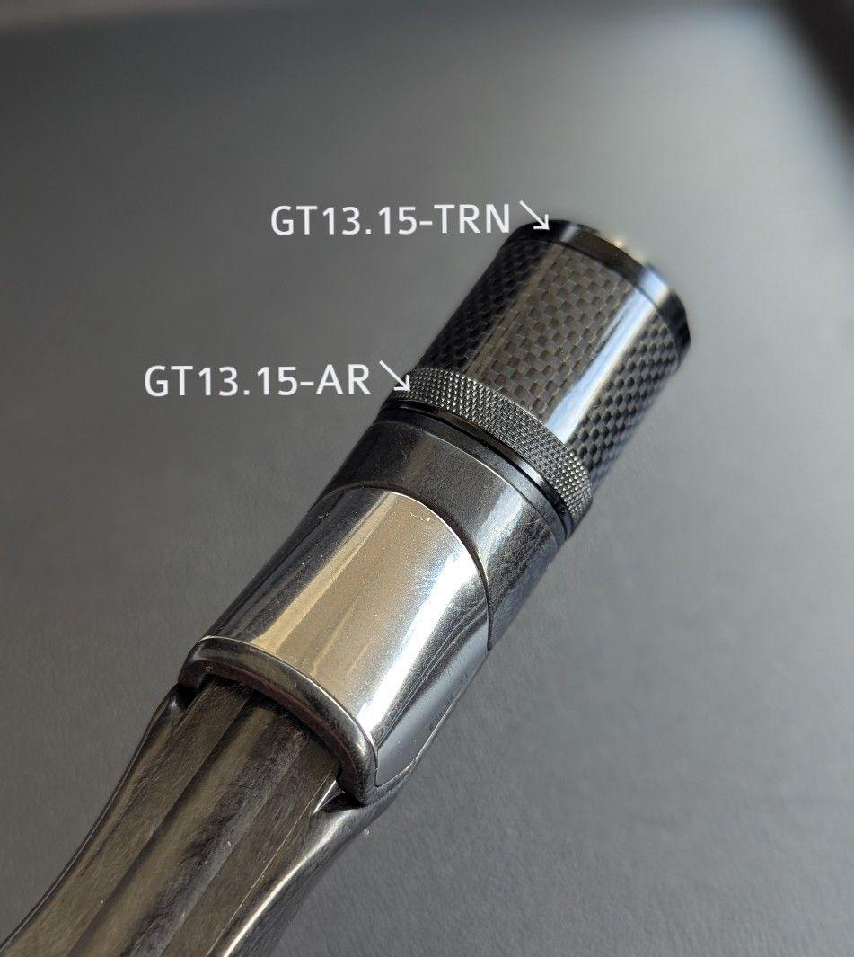 ロッドビルド用 富士工業 THC 技徳リールシート専用アルミパーツ