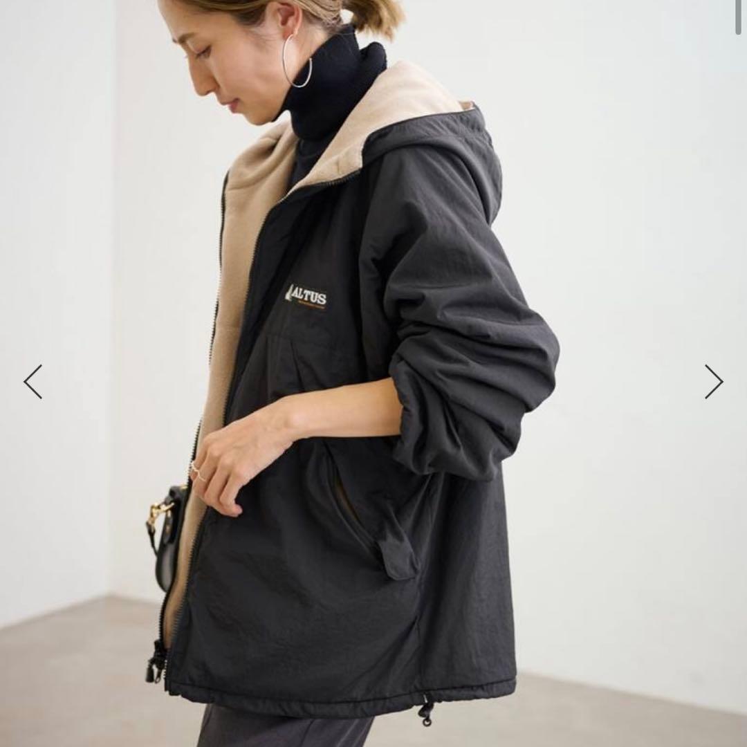 ALTUS アルタス 別注リバーシブルブルゾン　ベージュ
