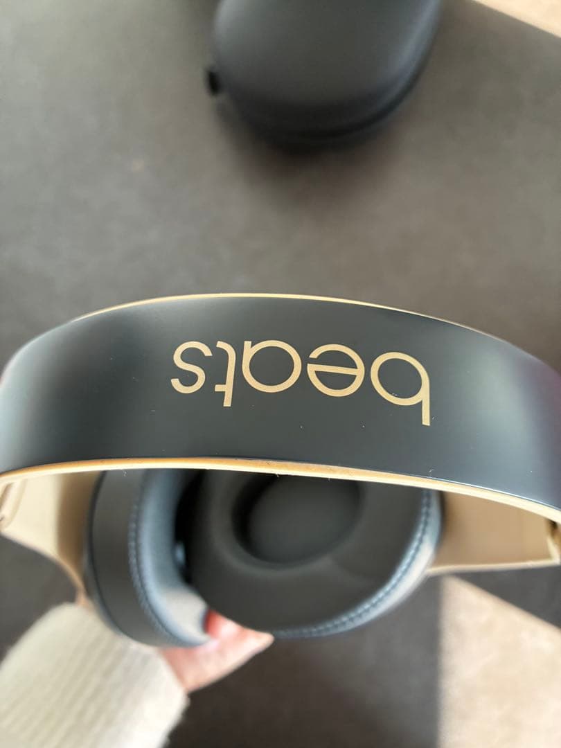 値下げ可Beats Studio 3 Wireless ブラック/ゴールド