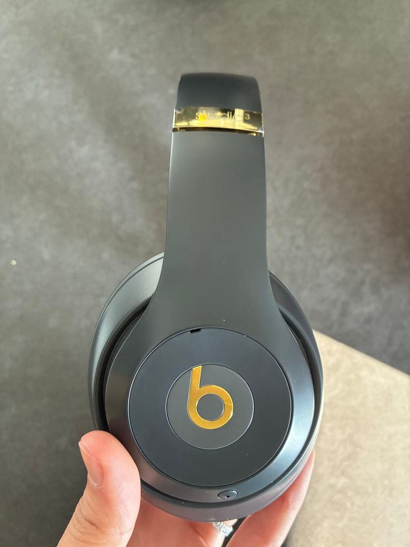 値下げ可Beats Studio 3 Wireless ブラック/ゴールド