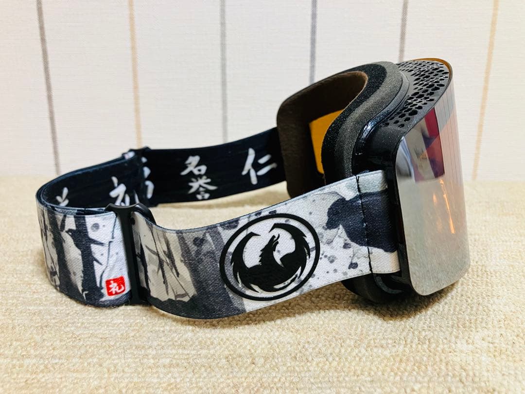 リ*サ様 DRAGON ドラゴンR1 OTG ASIAN FIT ゴーグル 武士