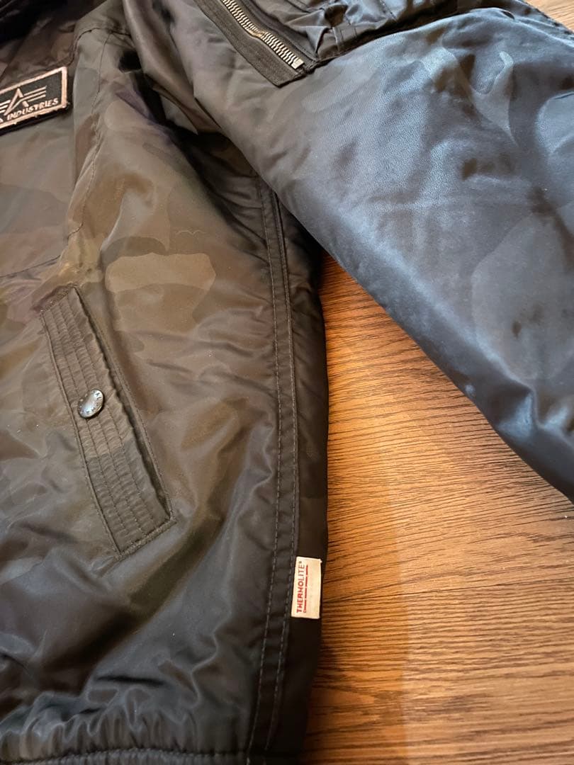 ALPHA INDUSTRIES MA-1 フライトジャケット XL ブラック