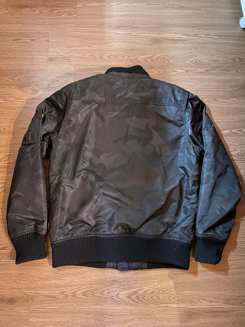ALPHA INDUSTRIES MA-1 フライトジャケット XL ブラック