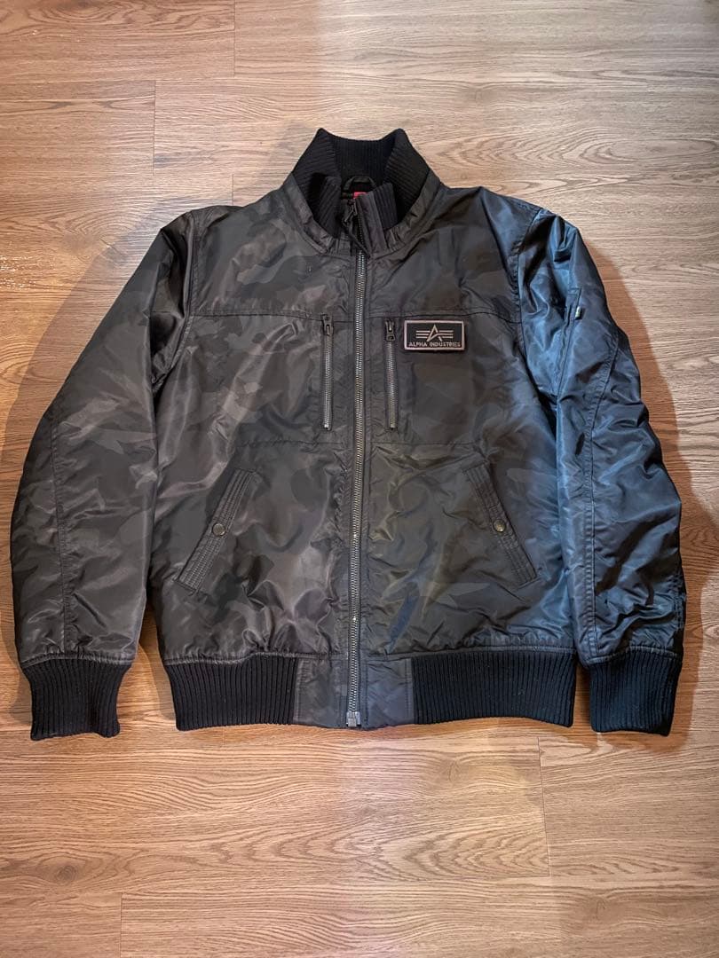 ALPHA INDUSTRIES MA-1 フライトジャケット XL ブラック