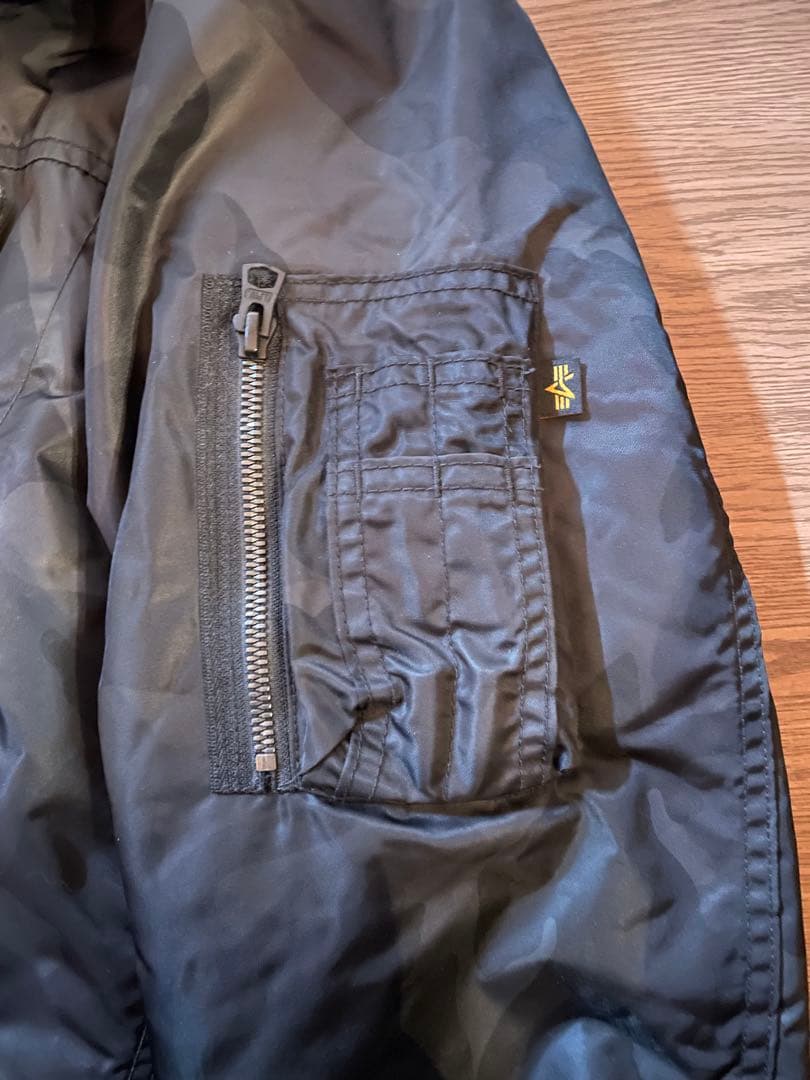 ALPHA INDUSTRIES MA-1 フライトジャケット XL ブラック