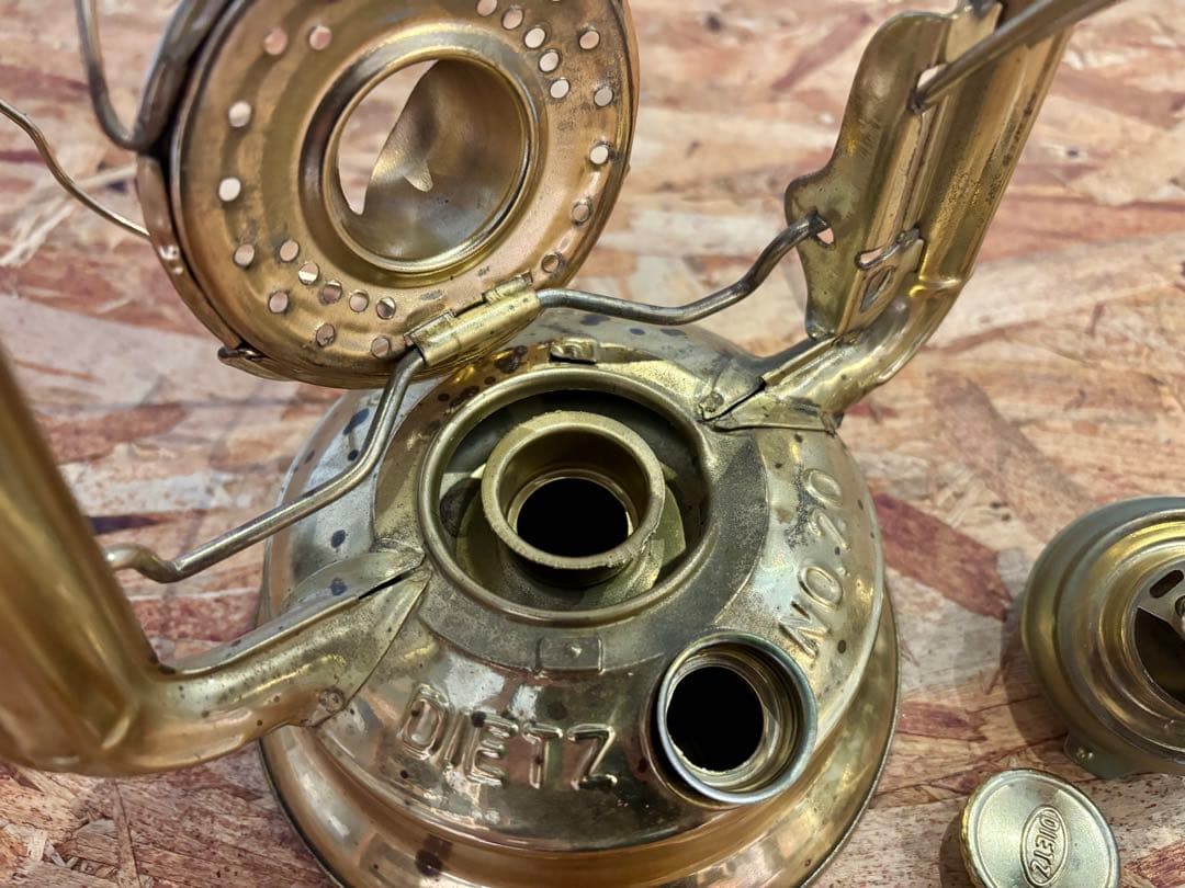 未使用 DIETZ No.20 JUNIOR Lantern 真鍮 ランタン