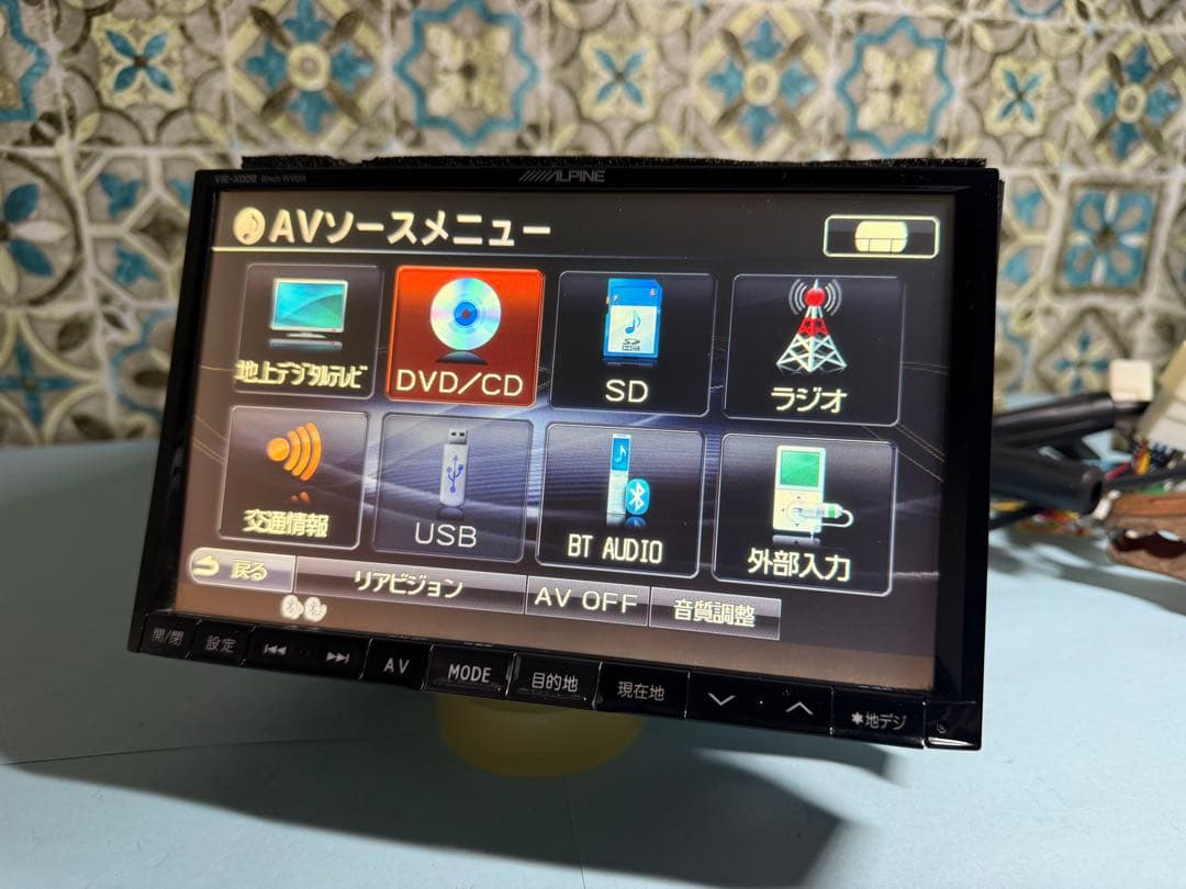 カーナビ VIE-X009. ALPINE