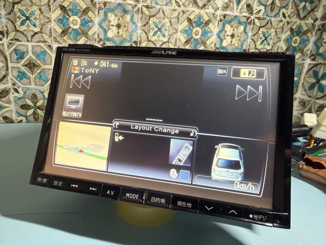 カーナビ VIE-X009. ALPINE