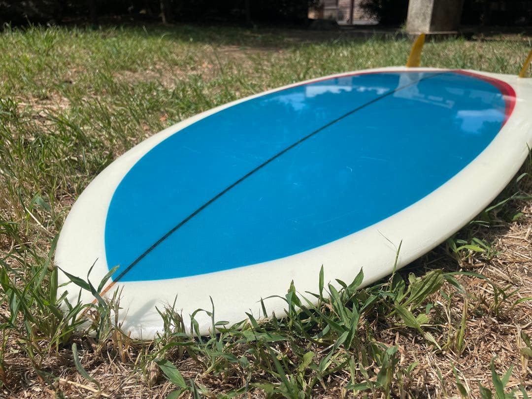 レトロツインフィッシュ5.10厚さ浮力あり