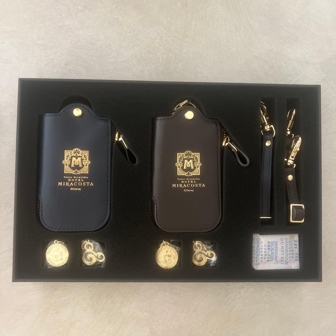 東京ディズニーシー ミラコスタ キーホルダーセット　スイートルーム　本革