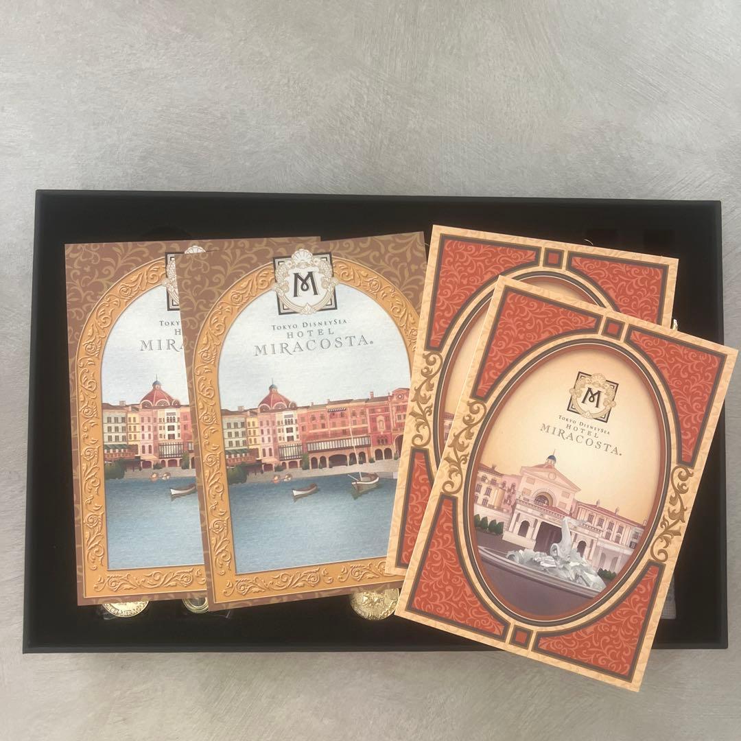 東京ディズニーシー ミラコスタ キーホルダーセット　スイートルーム　本革