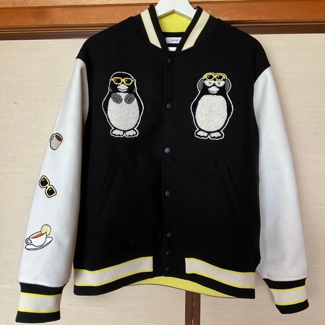 グラニフ　 スタジャン　シティボーイペンギン