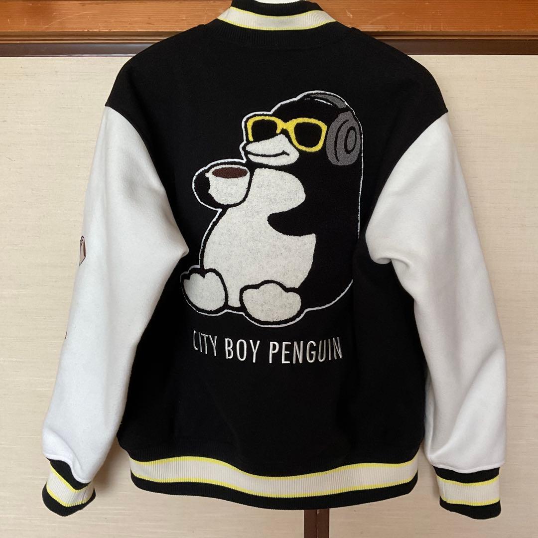 グラニフ　 スタジャン　シティボーイペンギン