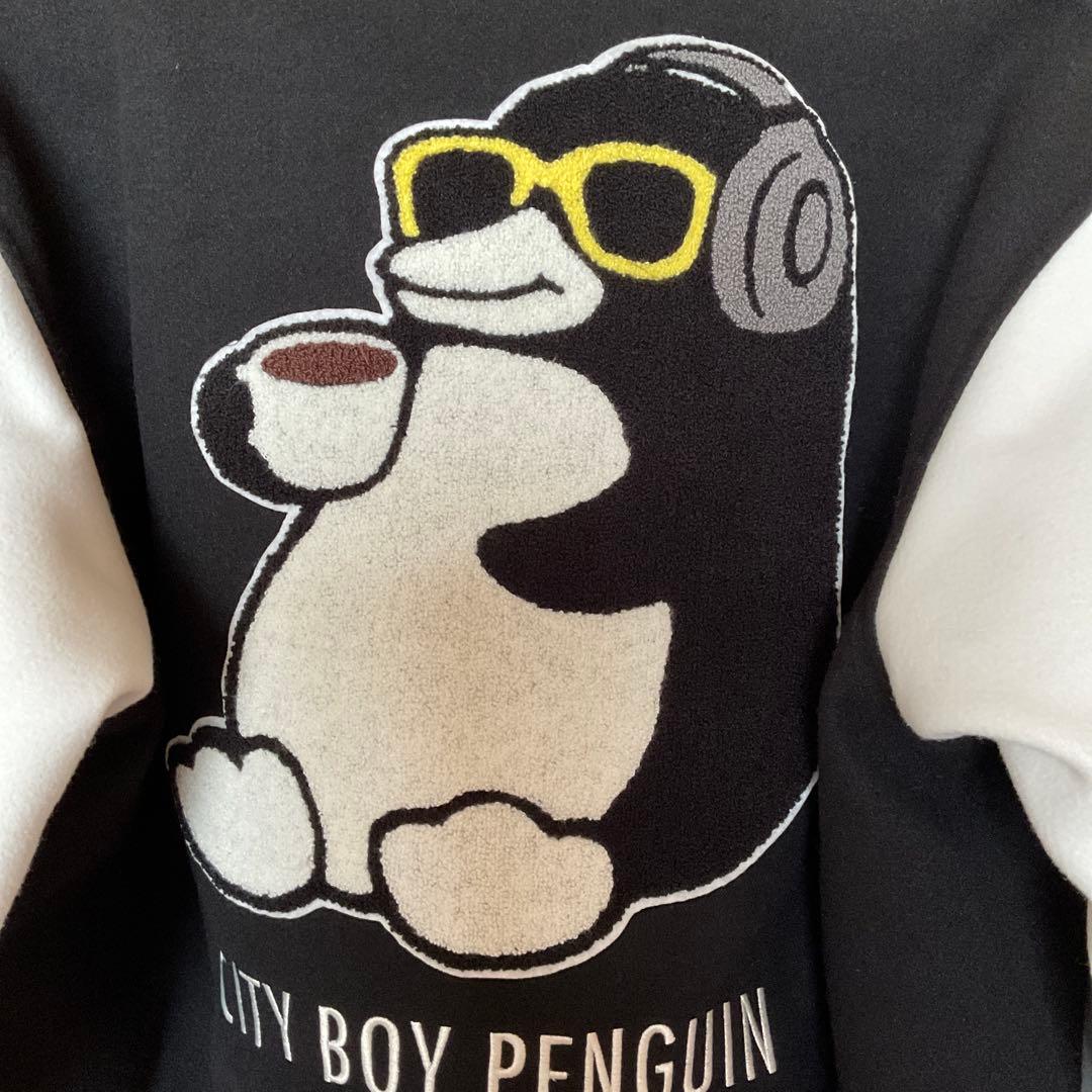 グラニフ　 スタジャン　シティボーイペンギン