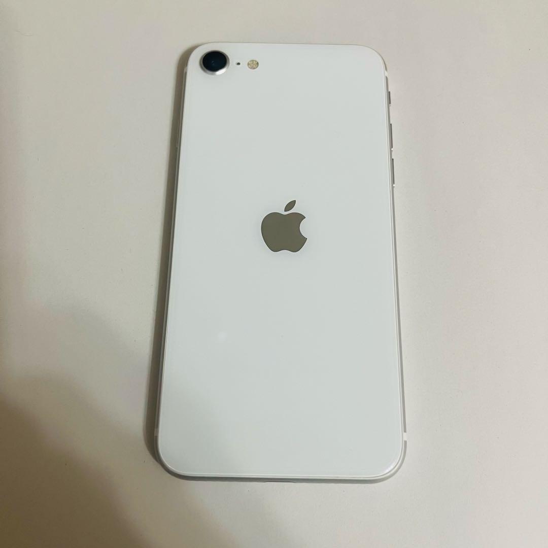 【美品】Apple iPhone SE (第2世代) 128 ホワイト
