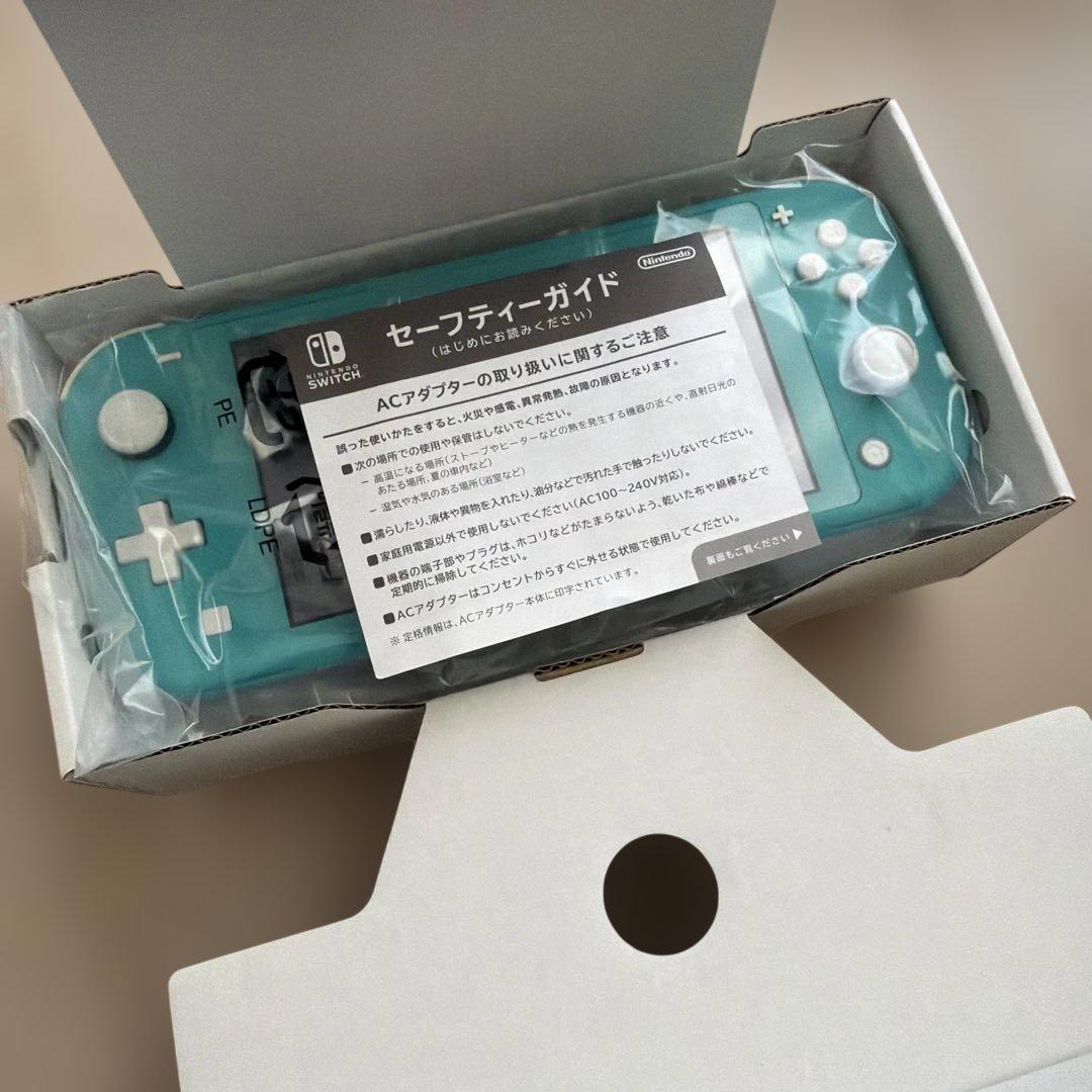 Nintendo Switch Lite ターコイズ 本体＋箱＋充電器