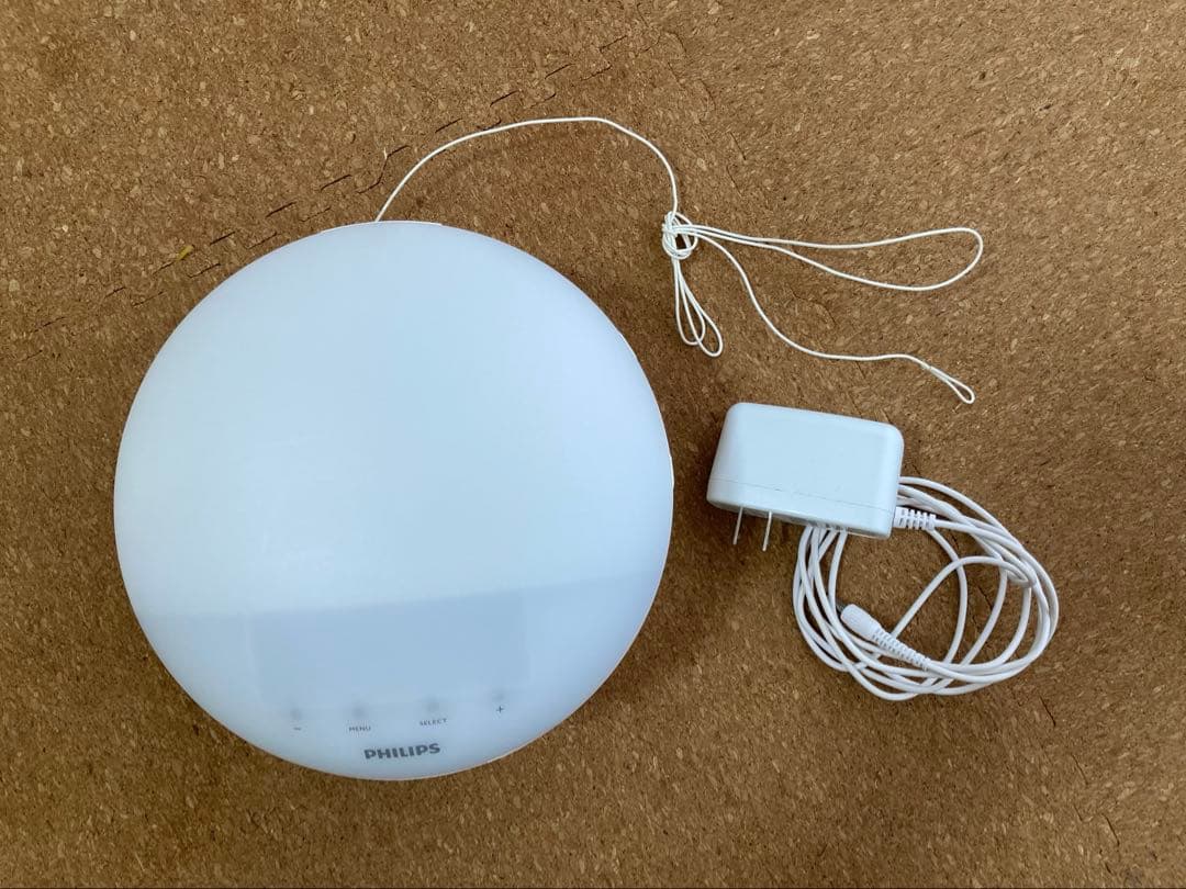 【美品】PHILIPS 目覚まし時計　置き時計