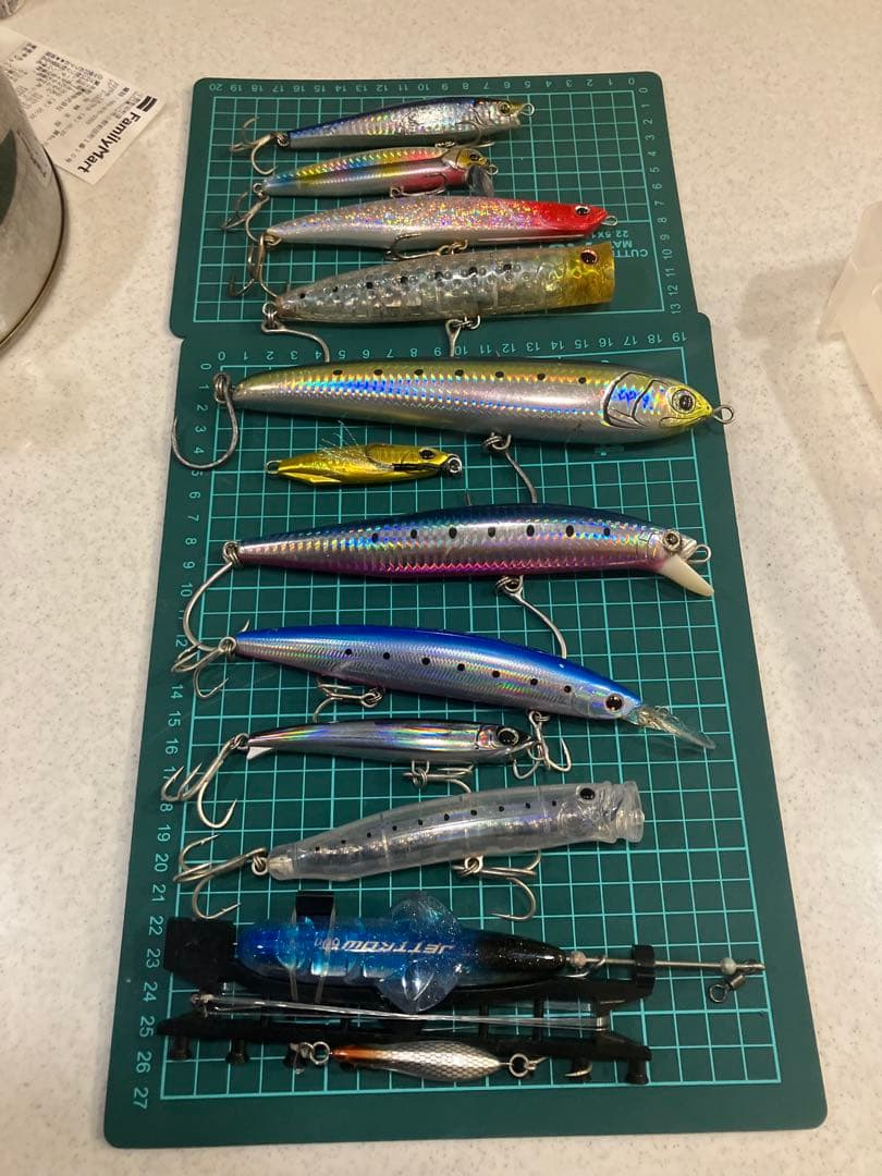 青物ルアー 11個セット　＊バラ売りしません。