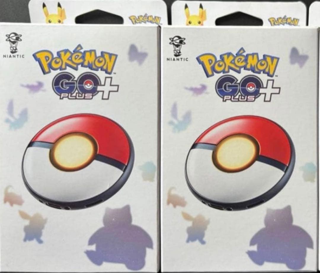 新品未開封 2個Pokemon Go Plus + ポケモンゴー プラス プラス