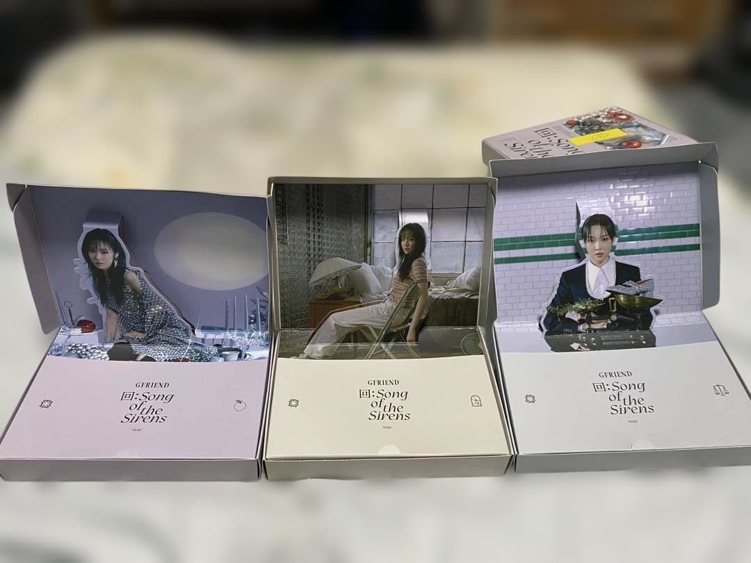 GFRIEND : Song of the Sirens ユジュ 3種類セット