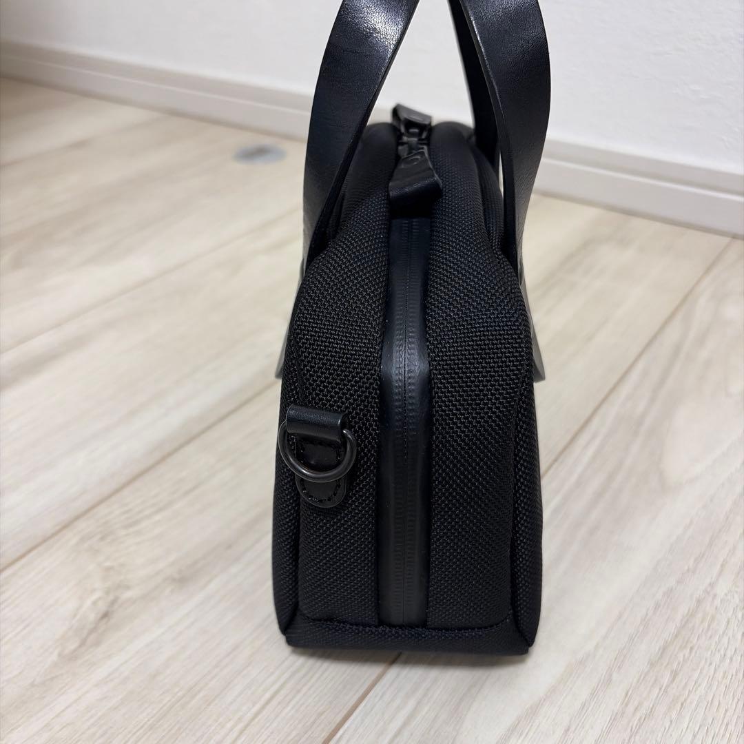 カワニシカバン　comame コーデュラ　ブラック　ベルト付き