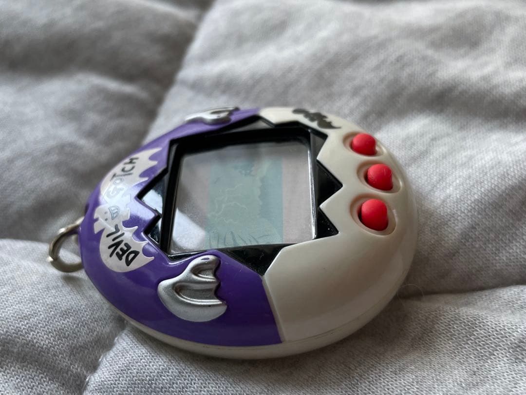 【希少品】デビルっちのたまごっち（1998年）ホワイト