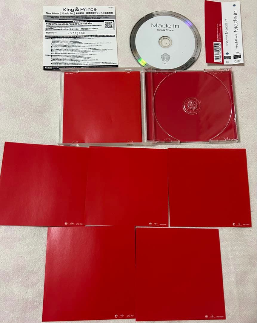 King & Prince　アルバム ライブDVD