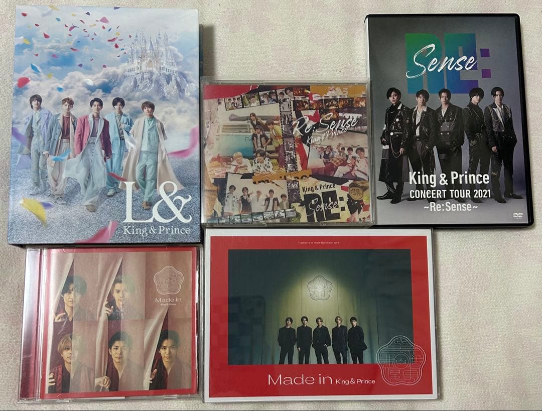 King & Prince　アルバム ライブDVD