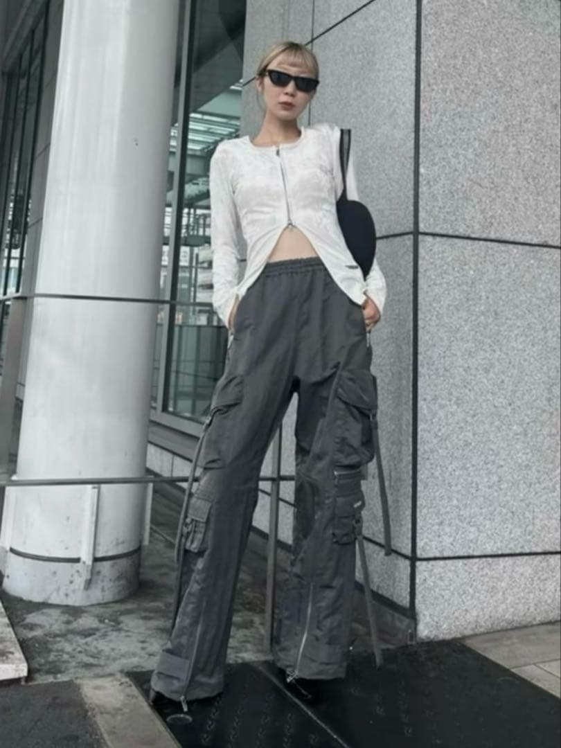 パンツ PRANK PROJECT Many Pocket Zip Pants 36