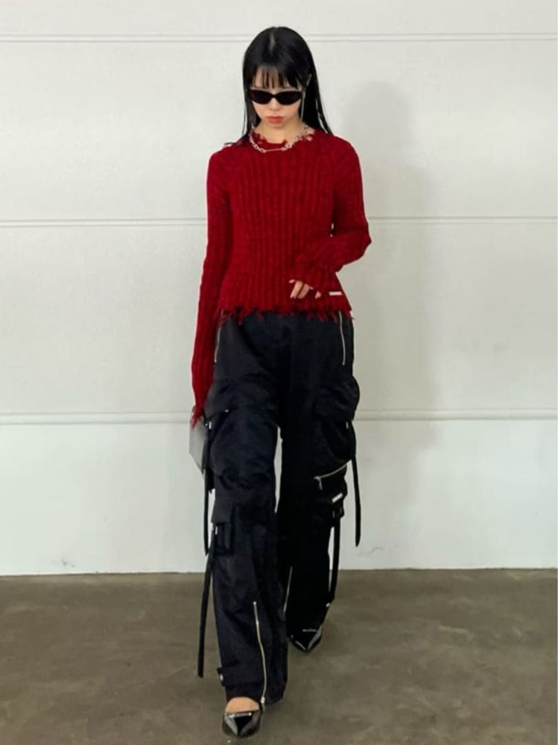 パンツ PRANK PROJECT Many Pocket Zip Pants 36