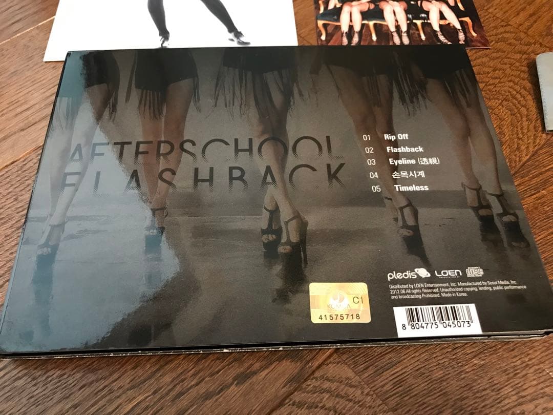 AFTERSCHOOL ジュヨン 直筆サイン入り CD ブロマイド レア