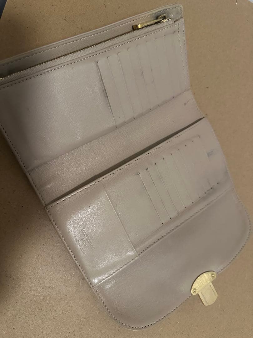 ルイヴィトン 長財布 ピンクベージュ